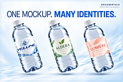Floating Water Bottle Mockup PSD, a Packaging Mockup by Designertale (Thumbnail 8 of 10)
