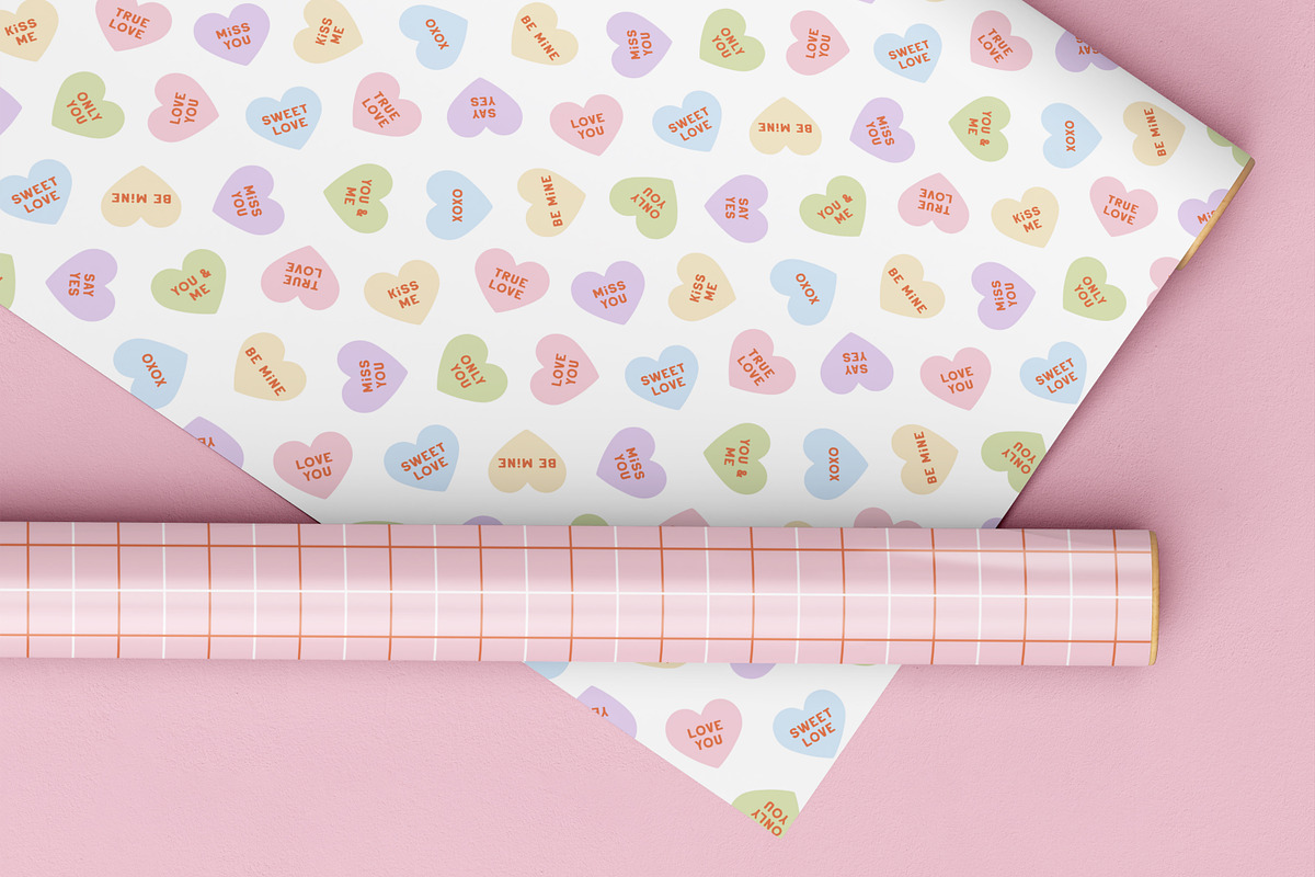 Cute Valentine's Day, a Pattern Graphic by simpleblues (Photo 7 of 12)