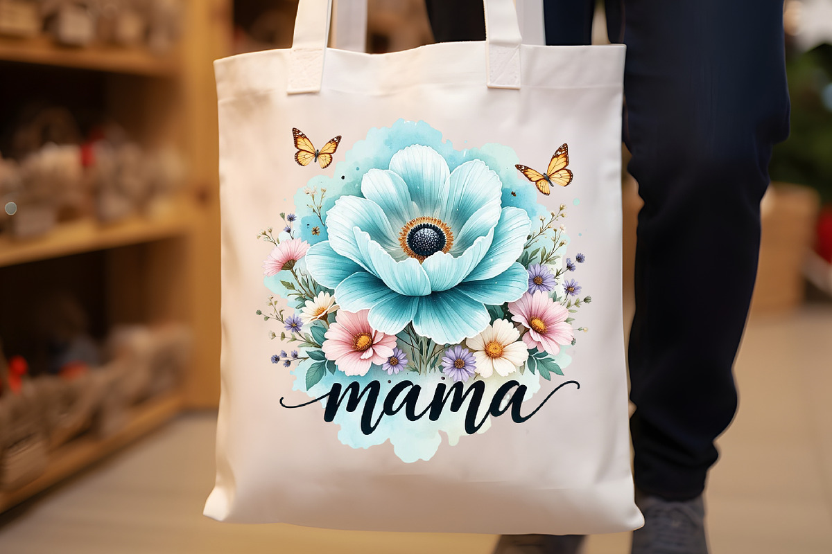 Boho Floral Mama Mother's Day Png, an Illustration by Sublimation Artist (Photo 8 of 9)