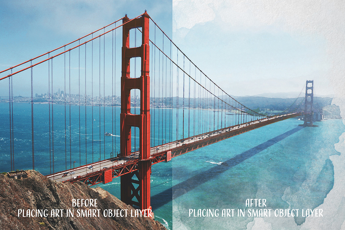Watercolor Frames + Portrait Maker, a Texture Graphic by Quentin Bangston (Photo 3 of 5)