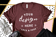 Bella Canvas 3001 Graphic Mockups, a Shirt Mockup by lock and page (Thumbnail 47 of 65)