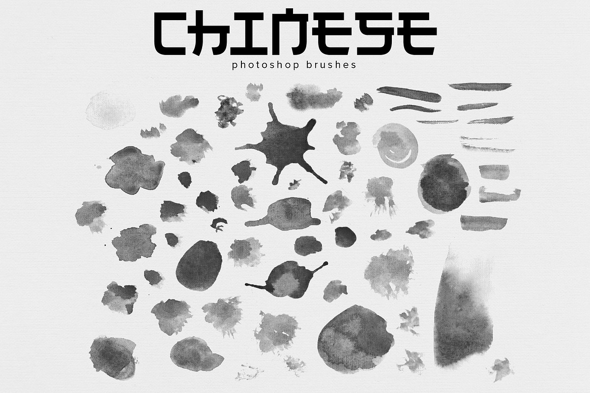 Chinese Photoshop brushes, a Brush Add-On by Leo Studio Design Lab (Photo 4 of 6)