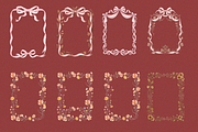 Peach Cosmos Wildflower Clipart Set, an Object Graphic by Digital Museum (Thumbnail 5 of 8)