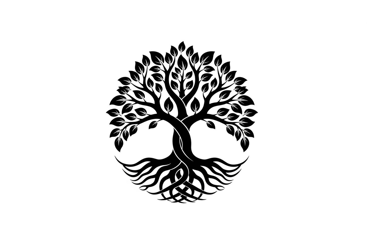 Sacred Tree of Life Vector Bundle, an Illustration by Designs_River (Photo 4 of 51)