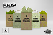 Paper Bags Twine Handles Mockup, a Packaging Mockup by INCDesign (Thumbnail 6 of 10)