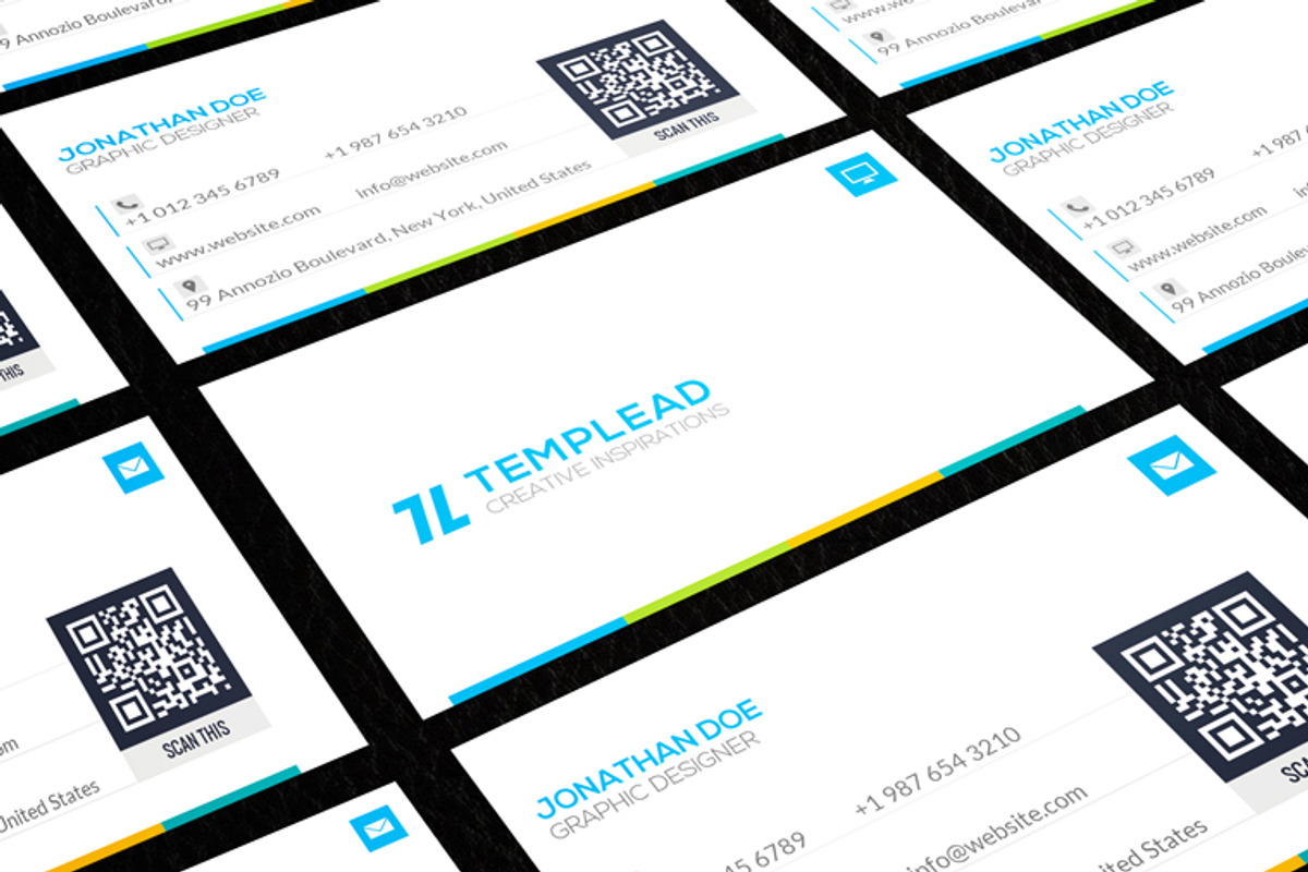 Corporate Business Card CM160, a Business Card Template by annozio (Photo 4 of 4)