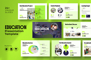 Education Presentation Template, a Presentation Template by Creative-Work