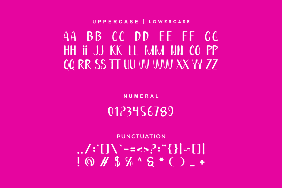 Loves Somesta - Romantic Font, a Handwritten Font by Iqsiart Studio (Photo 6 of 7)