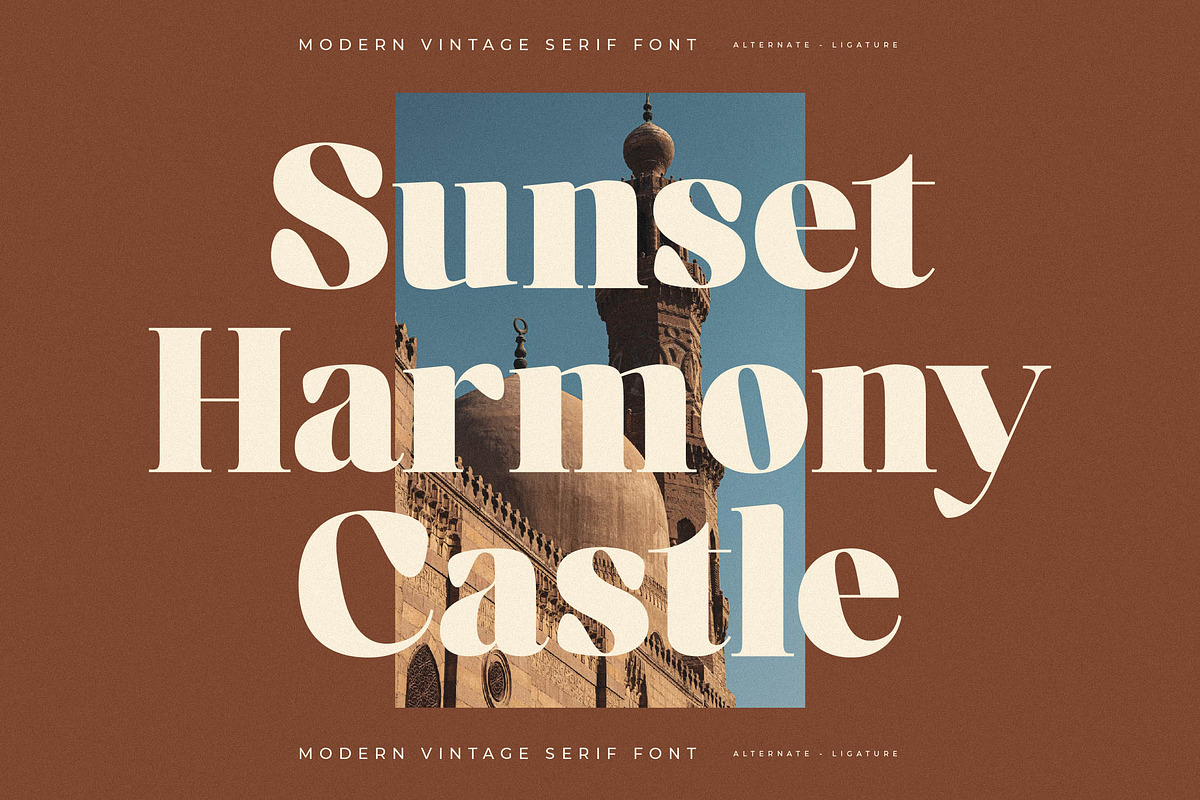 Kindora Bufferly Modern Vintage, a Serif Font by Letterena Studios (Photo 6 of 15)