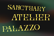 Modern Logo Font - Abho Luxury, a Serif Font by Nirmana Visual (Thumbnail 2 of 8)