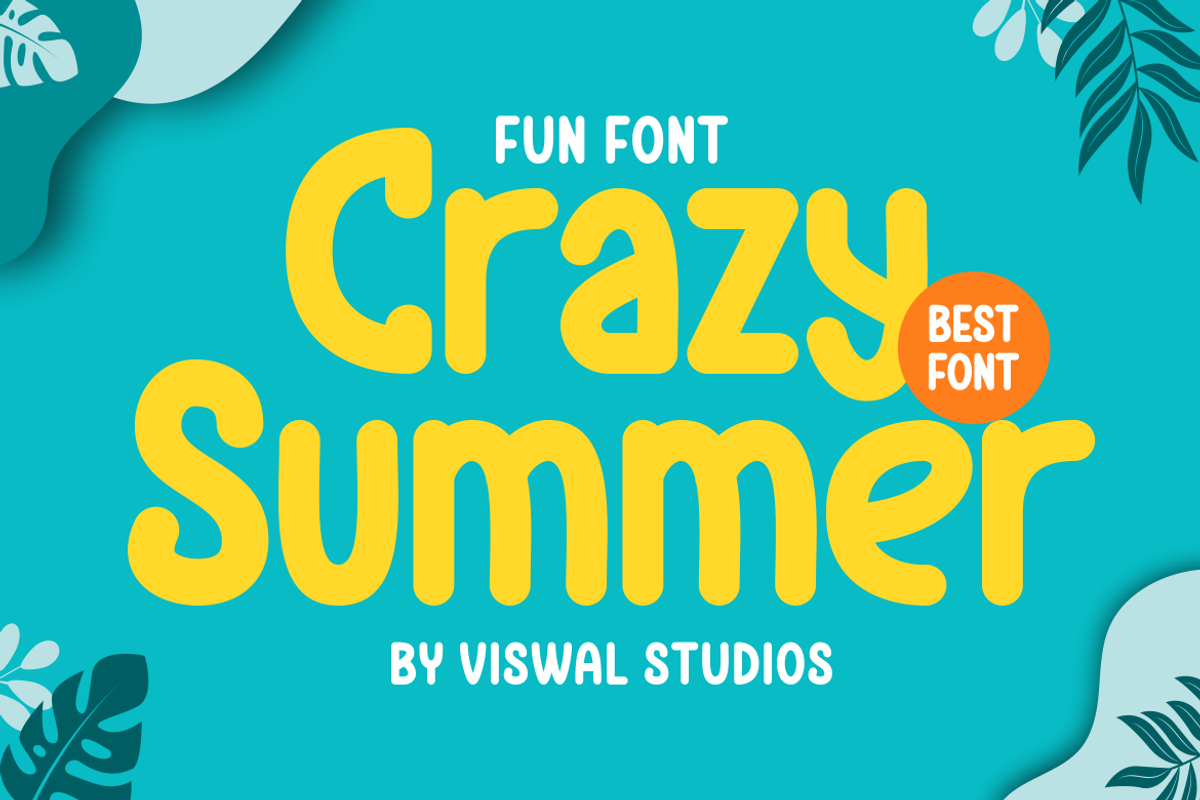 SUMMER QUICK - Playful Font, a Handwritten Font by Viswal Studio (Photo 3 of 6)