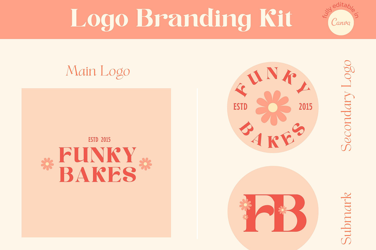 Funky Logo Templates, a Branding & Logo Template by Hell Yeah Designs (Photo 2 of 4)