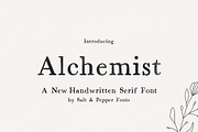 Alchemist Serif Font, a Serif Font by Salt & Pepper Designs (Thumbnail 1 of 8)