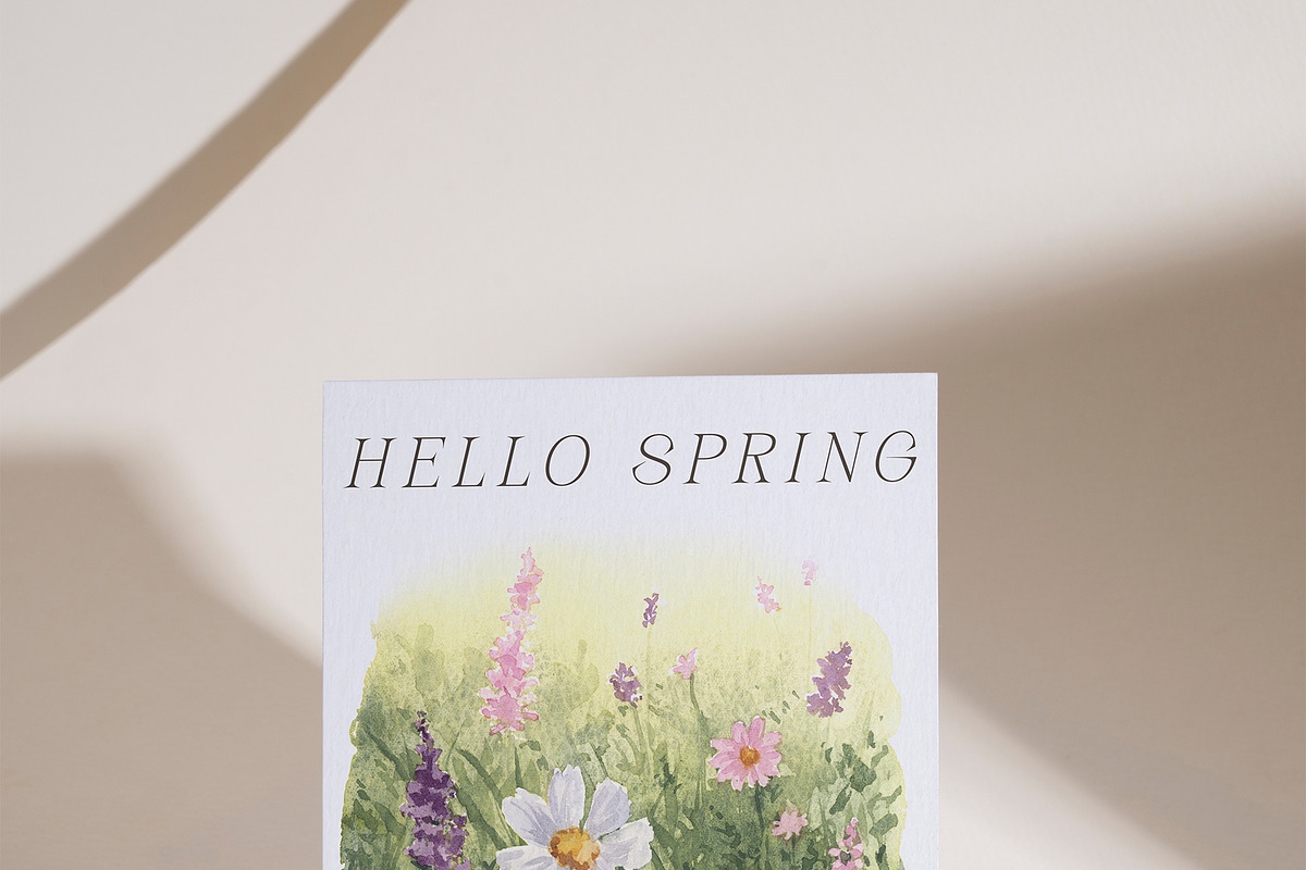 Spring Wildflowers, a Decorative Illustration by LiChu Art (Photo 12 of 18)
