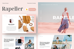 Fashion Lookbook Brand Google Slides, a Presentation Template by YossyOneStd