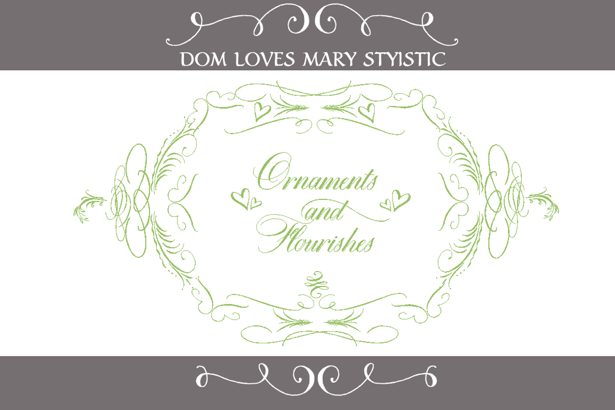 Sale-Dom Loves Mary Pro Font preview 5