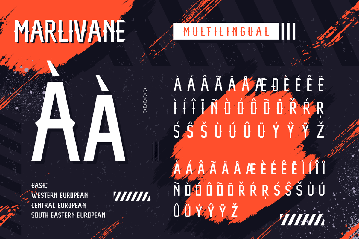 Marlivane, a Sans Serif Font by kerismaker (Photo 3 of 12)
