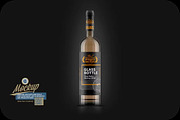 Glass Bottle Mockup, a Packaging Mockup by Reformer Mockup (Thumbnail 1 of 6)