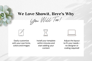 Podcast Showit Page Template