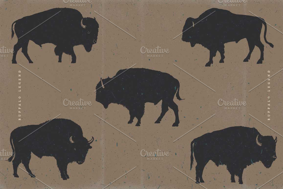 BUFFALO LEGEND, an Animal Illustration by Artistic & Unique (Photo 7 of 8)