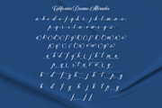 California Dreams Athletics Script, a Script Font by Muntab_Art (Thumbnail 10 of 11)