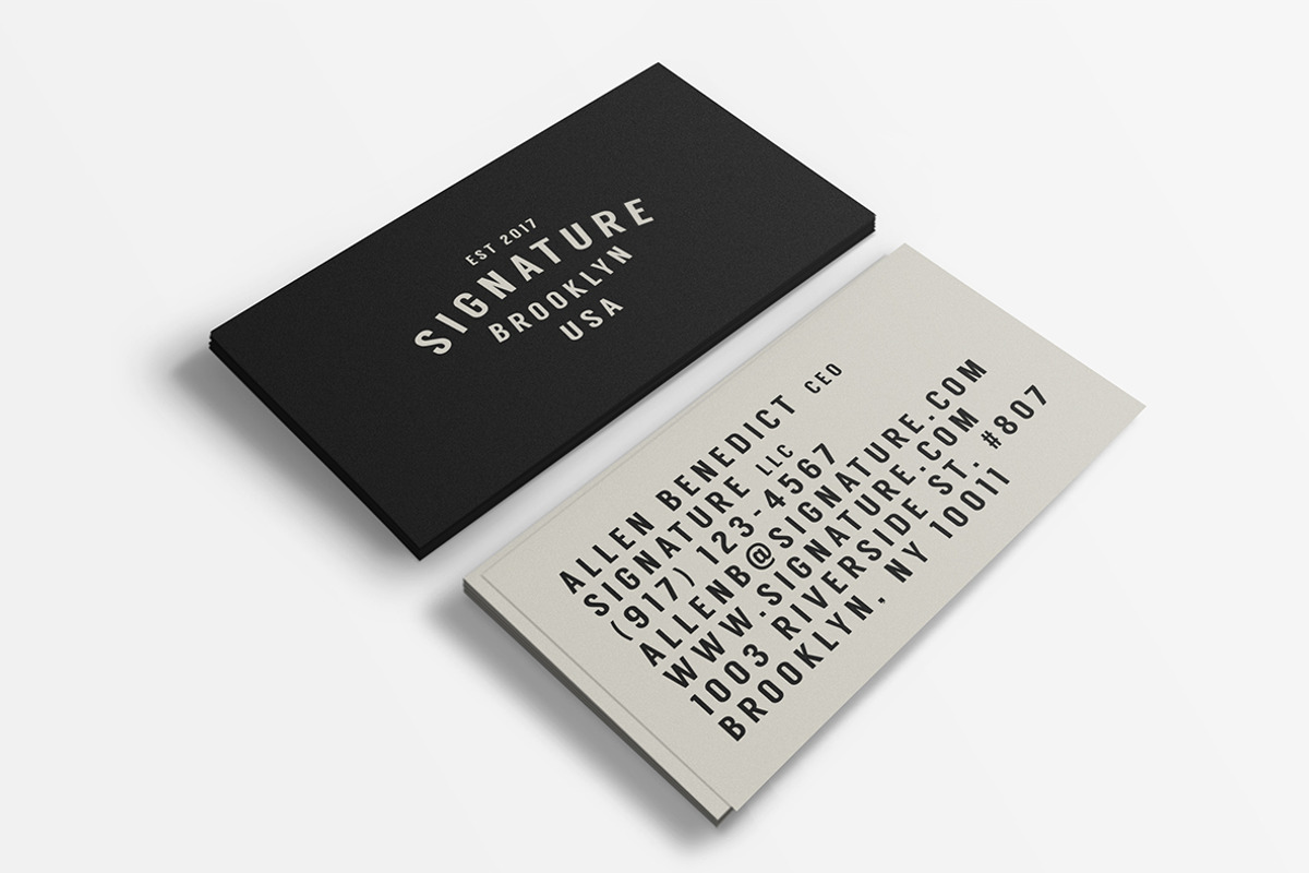 Signature Stationery / ID Kit, a Stationery Template by Viaduc (Photo 4 of 5)