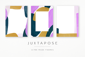 Juxtapose Abstract Shapes