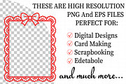 Coquette Valentine Frame Border Clip, an Illustration by Daily.Designs (Thumbnail 2 of 6)