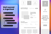 Online Portfolio Wireframe Website, a Wireframe Template by INSPR STD (Thumbnail 2 of 4)