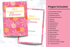 Self-Confidence Planner - Printable