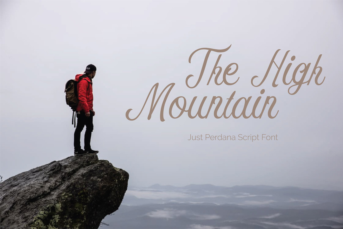 Perdana Hand Script Fonts preview 5