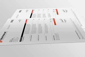 Clean Invoice Template