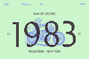 CS Riposte Disco, a Sans Serif Font by Craft Supply Co. (Thumbnail 3 of 8)