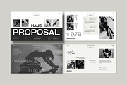 HAUS | Brand Proposal Presentation, a Presentation Template by Slide-Agency (Thumbnail 9 of 11)