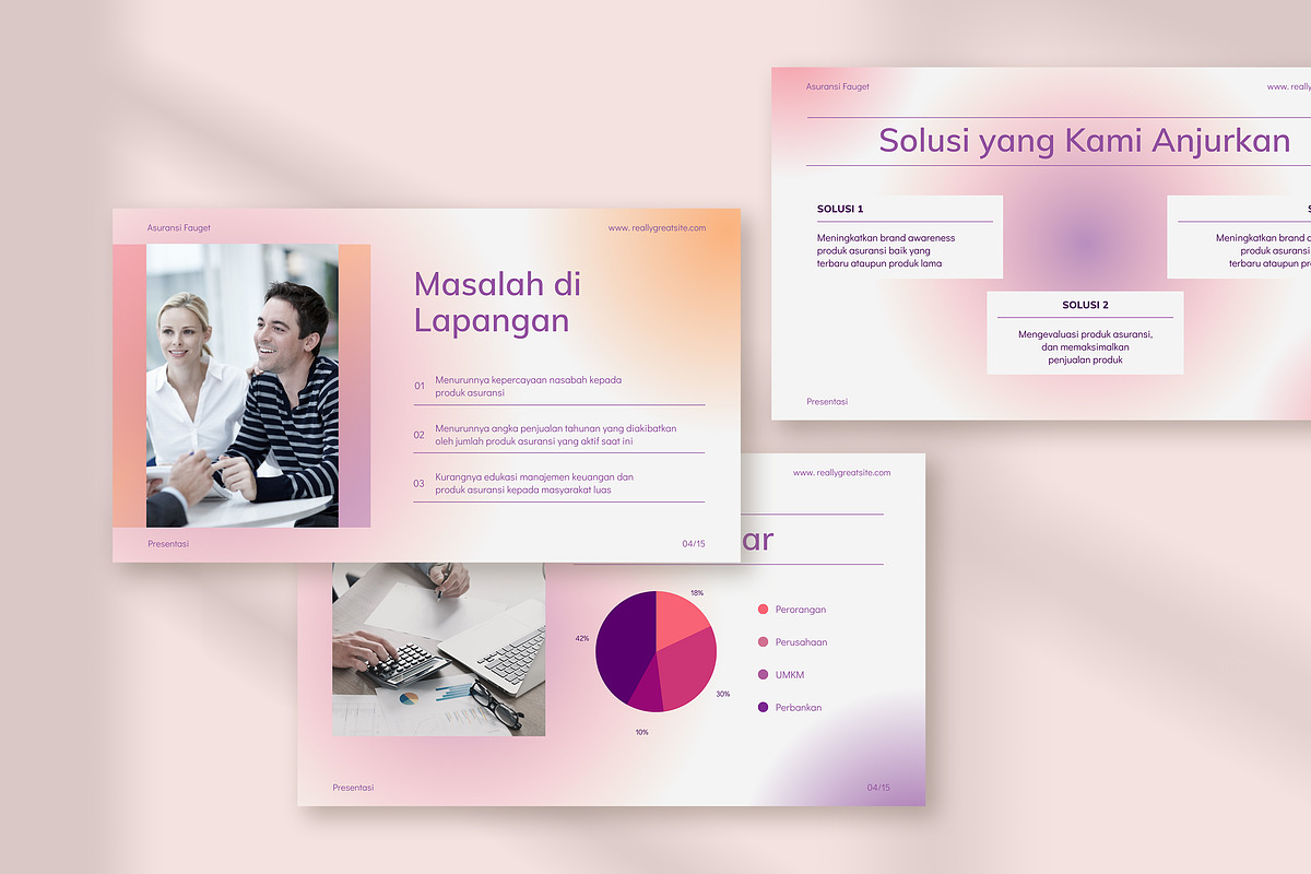 Gradient Business Plan Presentation, a Presentation Template by peterdraw (Photo 3 of 5)
