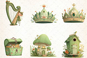 Peter Pan Watercolor Clipart Bundle, an Illustration by DreamCafeArt (Thumbnail 4 of 8)