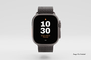 Apple Watch Ultra Mockup v1, a Wearable Device Mockup by DSNA Mockup (Thumbnail 2 of 6)
