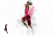 Watercolor sketch photoshop effect, an Action Add-On by Shovajit (Thumbnail 4 of 7)