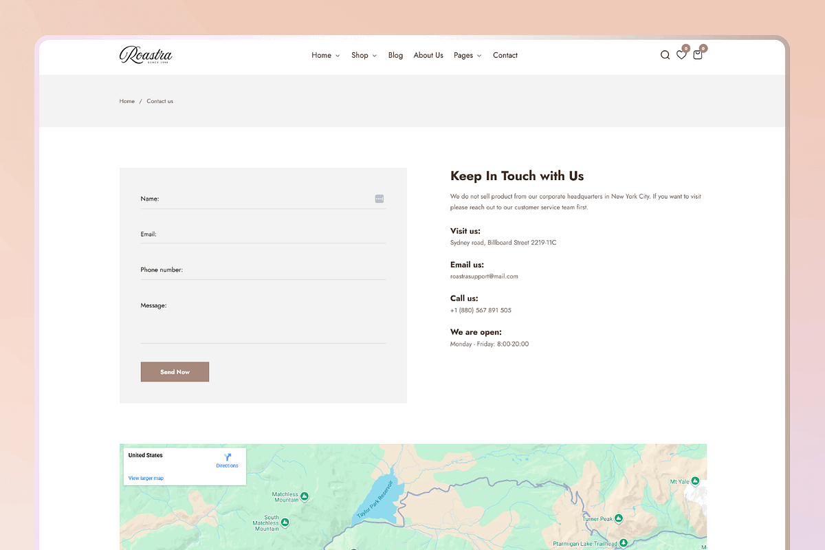 Coffee & Tea Store Shopify 2.0 Theme, a Shopify Template by Team90Degree (Photo 10 of 10)