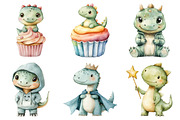 Cute Kawaii Dinosaurs Sublimation, an Illustration by Daily.Designs (Thumbnail 4 of 5)