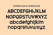 Dergo - Modern Sans Serif Font, a Sans Serif Font by lelevien (Thumbnail 2 of 4)