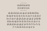 Caferinam Deco & Elegant Serif, a Serif Font by Cruzine (Thumbnail 7 of 10)
