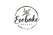 Organic Bakery Logo Hand Drawn, a Branding & Logo Template by zdson (Thumbnail 1 of 2)