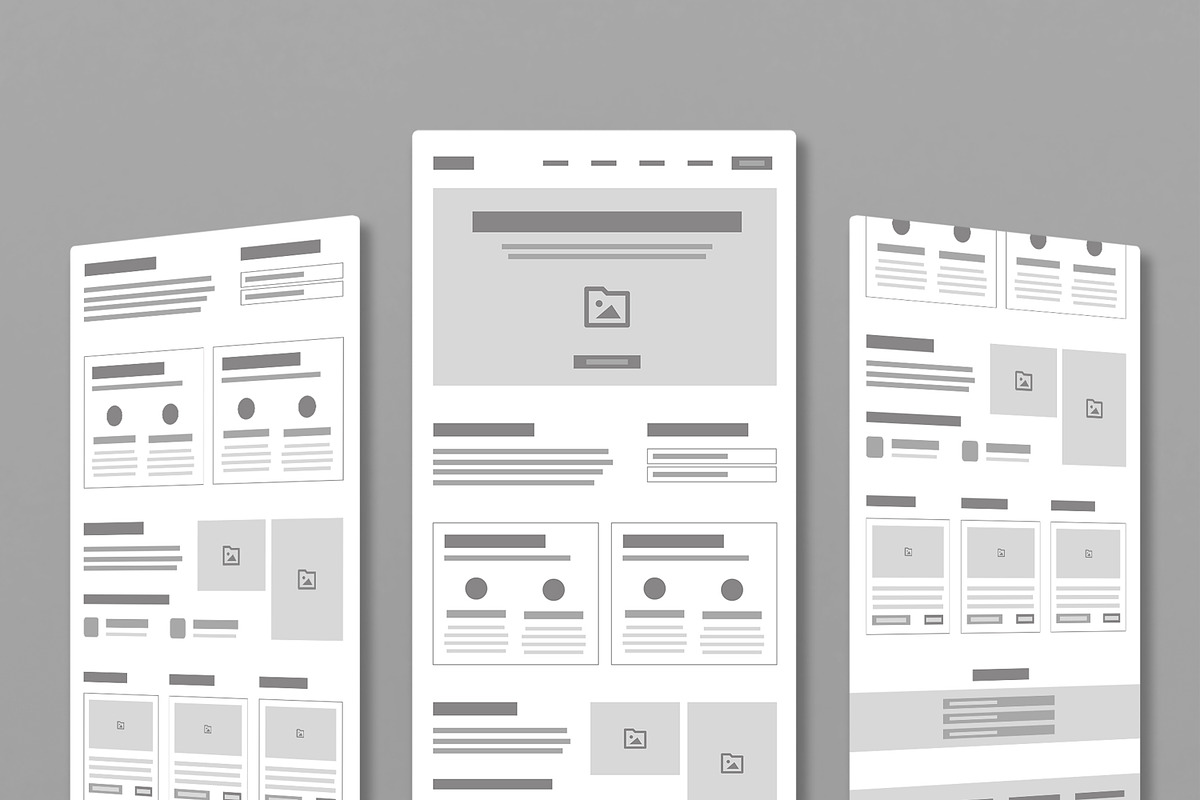 Wireframe Portfolio for Designers