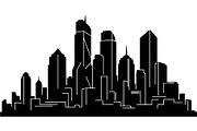 City Skyline Silhouette Bundle, an Object Graphic by Creativeshirt (Thumbnail 9 of 20)