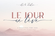 Le Jour - Font Script Serif Family, a Font by din-studio.com (Thumbnail 1 of 15)