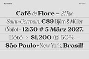 Refagio Modern Serif Family 92 Fonts, a Serif Font by MjStudio31 (Thumbnail 7 of 15)