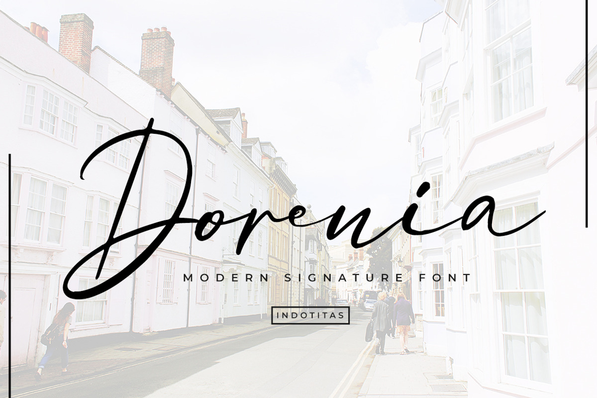 Dorenia Signature Font