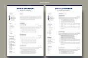Resume Template | CV Template, a Resume Template by Advaita Printables (Thumbnail 2 of 4)