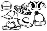 Headdress, an Object Illustration by LineworkStock (Thumbnail 2 of 3)